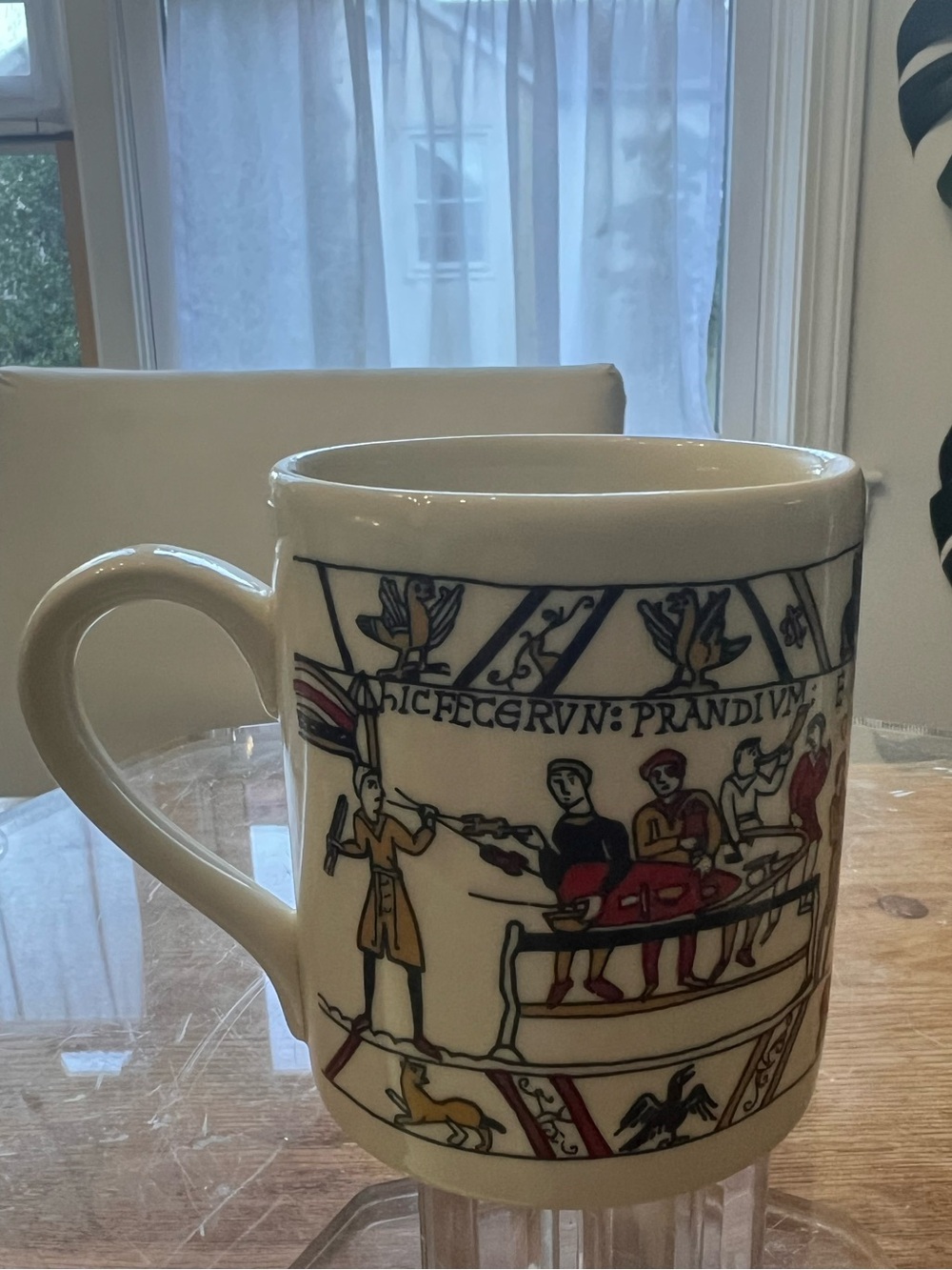 Vintage McLaggan Smith Mug made in Scotland Medieval Manuscript 8 oz
